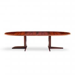 John Mortensen John Mortensen for Heltborg M bler Danish Rosewood Dining Table with 2 Leaves - 4562196