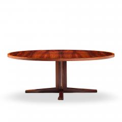 John Mortensen John Mortensen for Heltborg M bler Danish Rosewood Dining Table with 2 Leaves - 4562200