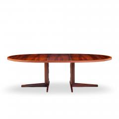 John Mortensen John Mortensen for Heltborg M bler Danish Rosewood Dining Table with 2 Leaves - 4562201