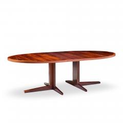 John Mortensen John Mortensen for Heltborg M bler Danish Rosewood Dining Table with 2 Leaves - 4562202