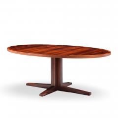 John Mortensen John Mortensen for Heltborg M bler Danish Rosewood Dining Table with 2 Leaves - 4562203