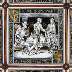 John Moyr Smith Large Victorian ceramic tile panel by John Moyr Smith for Mintons - 2994646