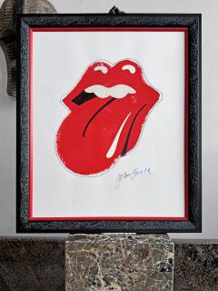 John Pasche The Rolling Stones Red Hot Lips Logo - 4414286