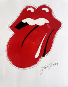 John Pasche The Rolling Stones Red Hot Lips Logo - 4414287
