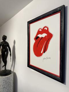 John Pasche The Rolling Stones Red Hot Lips Logo - 4414293