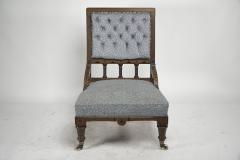 John Pollard Seddon John Pollard Seddon Attri Probably for C Seddon A Gothic Revival Nursing Chair - 4191932