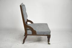 John Pollard Seddon John Pollard Seddon Attri Probably for C Seddon A Gothic Revival Nursing Chair - 4191934