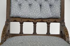 John Pollard Seddon John Pollard Seddon Attri Probably for C Seddon A Gothic Revival Nursing Chair - 4191936