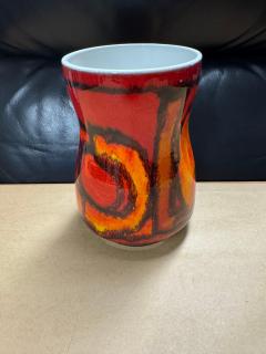 John Poole Vintage Poole Mid Century Art Pottery Vase UK - 4245676