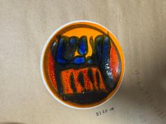 John Poole Vintage Set of Mid Century Poole Art Pottery Saucers UK - 4245665