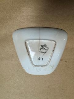 John Poole Vintage Set of Mid Century Poole Art Pottery Saucers UK - 4245693