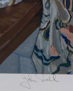 John Powell Limited Edition Serigraph French Still Life Late 20th Century - 4699030