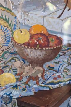 John Powell Limited Edition Serigraph French Still Life Late 20th Century - 4699066