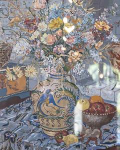 John Powell Limited Edition Serigraph French Still Life Late 20th Century - 4699097