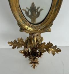 John Richard John Richard Giltwood Gilt Metal Mirrored Candle Sconces Not Electrified Pair - 4421760