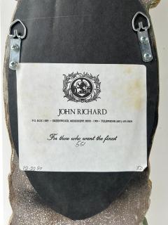 John Richard John Richard Giltwood Gilt Metal Mirrored Candle Sconces Not Electrified Pair - 4421785