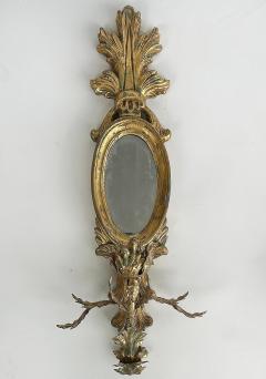 John Richard John Richard Giltwood Gilt Metal Mirrored Candle Sconces Not Electrified Pair - 4421806