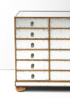 John Richard Mirrored Chest Commode  - 4349186
