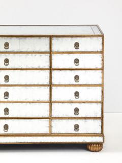 John Richard Mirrored Chest Commode  - 4349188