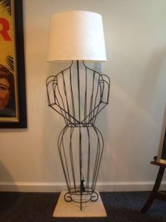 John Risley John Risley Figural Standing Lamp - 80013