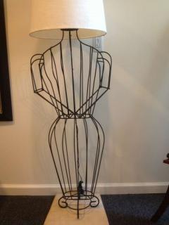 John Risley John Risley Figural Standing Lamp - 80017
