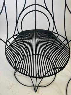 John Risley John Risley Nun Sculptural Iron Welded Chair Pair Circa 1960s - 4124363