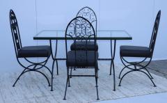 John Salterini 1950s John Salterini Wrought Iron Dining Set - 2806295