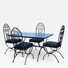 John Salterini 1950s John Salterini Wrought Iron Dining Set - 2813112