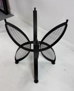 John Salterini Pair of John Salterini Iron Butterfly Side Tables Mid Century - 3681122