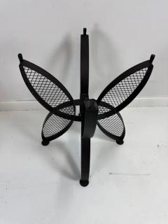 John Salterini Pair of John Salterini Iron Butterfly Side Tables Mid Century - 3681141