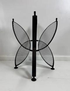 John Salterini Pair of John Salterini Iron Butterfly Side Tables Mid Century - 3681142