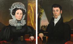John Samuel Blunt Pair of Portraits John and Electa Stoddard Hale - 3717347