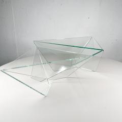 John Seitz 1988 Pyramid Modern Glass Art Bowl John Seitz - 2944443
