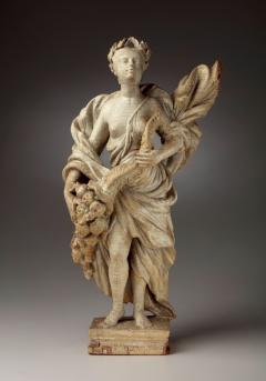 John Skillin Plenty a wood sculpture - 4696394