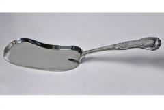 John Smyth Irish Silver Slice or Crumb Scoop Dublin 1855 John Smyth - 387140