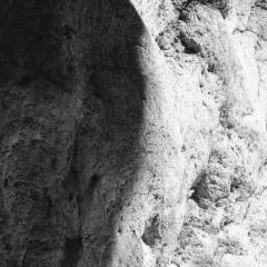 John Stathatos Earth VI Black and White Photograph Cave Rocks Natural Landscape Light - 3819059