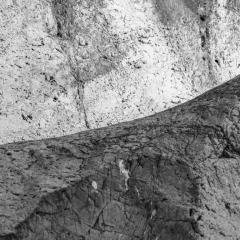 John Stathatos Earth VII Black and White Photograph Cave Rocks Natural Landscape Geology - 3819054