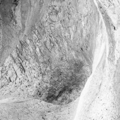 John Stathatos Earth VIII Black and White Photograph Stone Cave Rocks Natural Landscape - 3819061