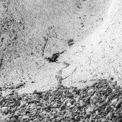 John Stathatos Earth VIII Black and White Photograph Stone Cave Rocks Natural Landscape - 3819064
