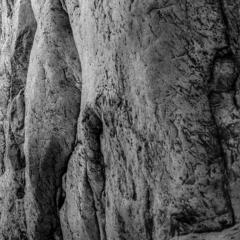 John Stathatos Homage to Heraclitus Earth II Black and White Landscape Photograph of a Cave - 3816913