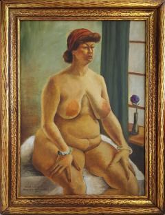 John Steuart Curry Hilda Nellis Seated Nude Woman - 564201