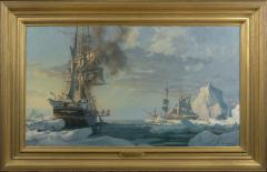 John Stobart The Bark Morning Star and the Brig Alexander Cutting In - 2836093