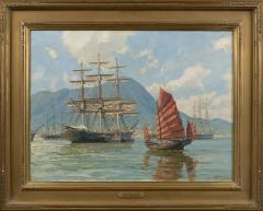 John Stobart Unloading in Hong Kong the Dashing Wave  - 2836094