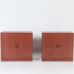 John Stuart A Pair of Danish Mid Century Cabinets by John Stuart Circa 1950  - 2583923