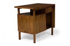 John Stuart American Mid Century Walnut Slat Front Right Cabinet Nightstands - 4634050