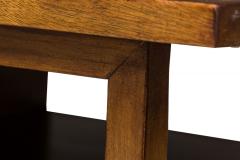 John Stuart American Mid Century Walnut Slat Front Right Cabinet Nightstands - 4634054