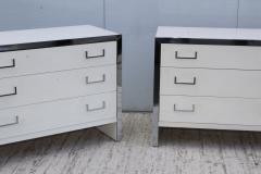 John Stuart John Stuart Chrome And Lacquer Dressers - 1085395