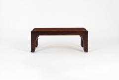 John Stuart John Stuart Coffee Table with Geometric Veneered Top c 1960s - 4809093