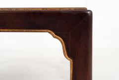 John Stuart John Stuart Coffee Table with Geometric Veneered Top c 1960s - 4809096