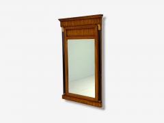 John Stuart John Stuart Empire Style Stained Wood Giltwood Wall Mirror USA 1950s - 4094675